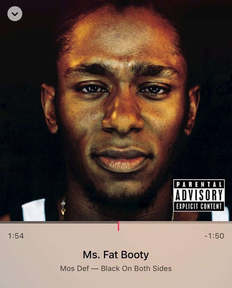 An image of Mos Def Record with the single Miss Fat Booty